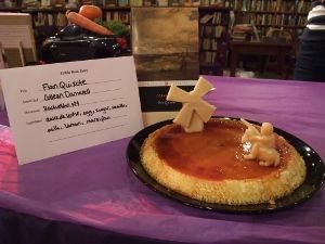 Flan Quixote, by Colleen Damerll & Libby Panhorst, winner, Honorable Mention
